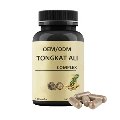 Private Label Extra Strength Tongkat Ali Supplement Capsules For Men