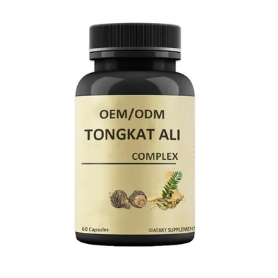 Private Label Extra Strength Tongkat Ali Supplement Capsules For Men