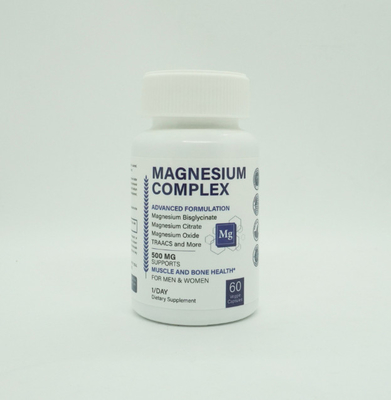 Marine Magnesium Sleep Enhancing Supplements Capsules For Sports Fitness