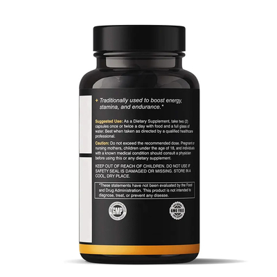 COA Certificated Men Herbal Supplements Black Maca Capsules For Man Power
