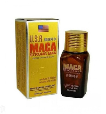 Herbal Supplement Maca Root Powder Extract Capsule For Men