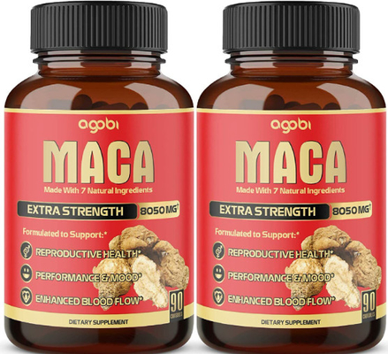 Herbal Supplement Maca Root Powder Extract Capsule For Men