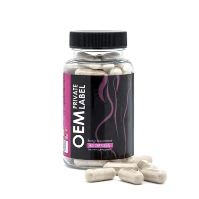 Custom Label Women's Herbal Supplements Bigger Booty Pills Capsules