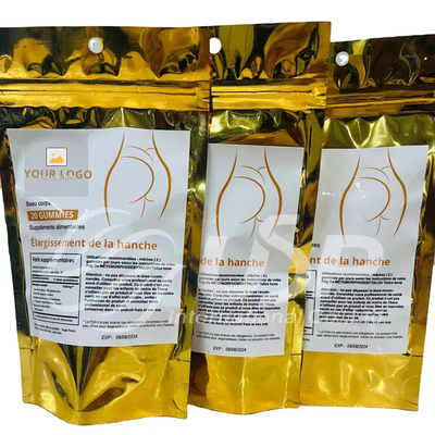 Private Label Breast Herbal Supplement Hip Enlargement Gummies Booster GMP Certificated