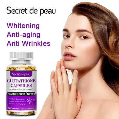 L-Glutathione Skin Peptide Collagen Whitening Capsule Vitamin C Pills