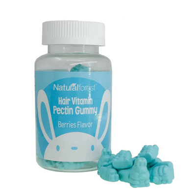 GMP HALAL Biotin Vitamin Gummies Bear For Hair Growth