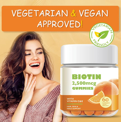 Hers Nails Skin And Hair Gummies Vitamins With Biotin ODM