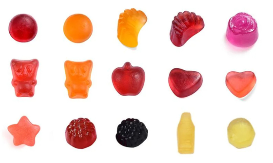 Strawberry Biotin Vitamin Gummies Calcuim Zinc Vitamin Gummies Supplement