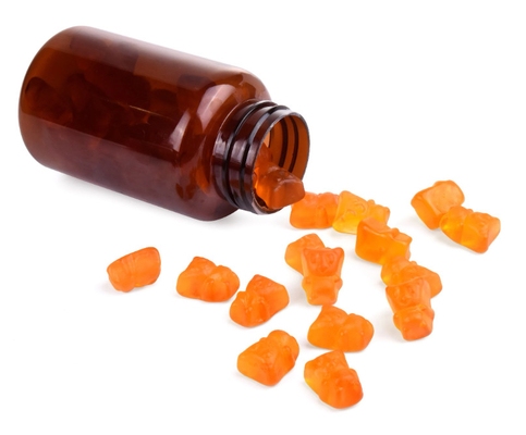 OEM Hair Biotin Vitamin Gummies Healthcare Supplement 10000 Mcg