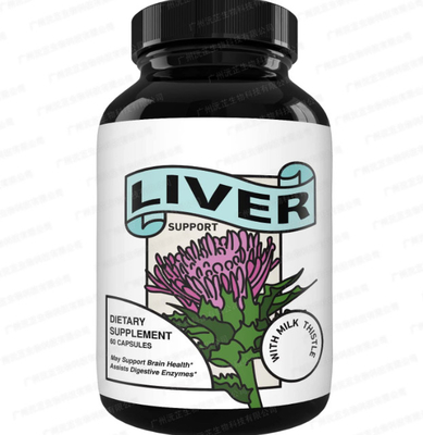 Organic Daily Milk Thistle And Dandelion Supplement Capsules For Improved Liver Health