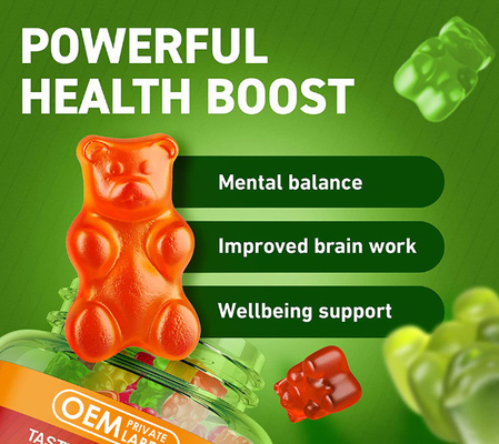 Natural Herbal Weight Gaining Hem Gummies Food Supplement